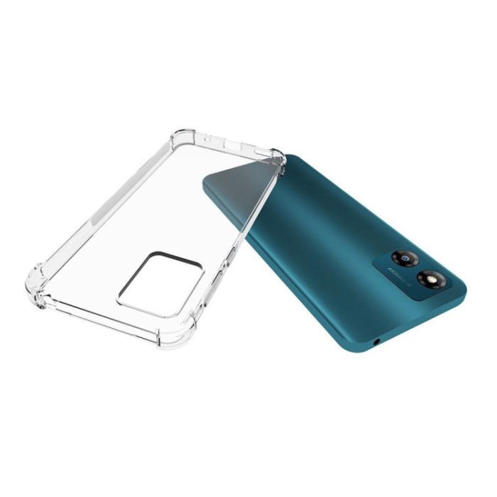 Bild 5,  Motorola Moto E13 Skal Shockproof TPU Transparent - Teknikhallen.se