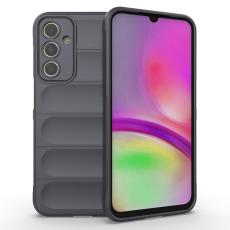  Samsung Galaxy A25 5G Skal Magic Shield TPU M&ouml;rk Gr&aring; - Teknikhallen.se