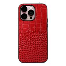  iPhone 14 Pro Max Skal Krokodil Textur R&ouml;d - Teknikhallen.se