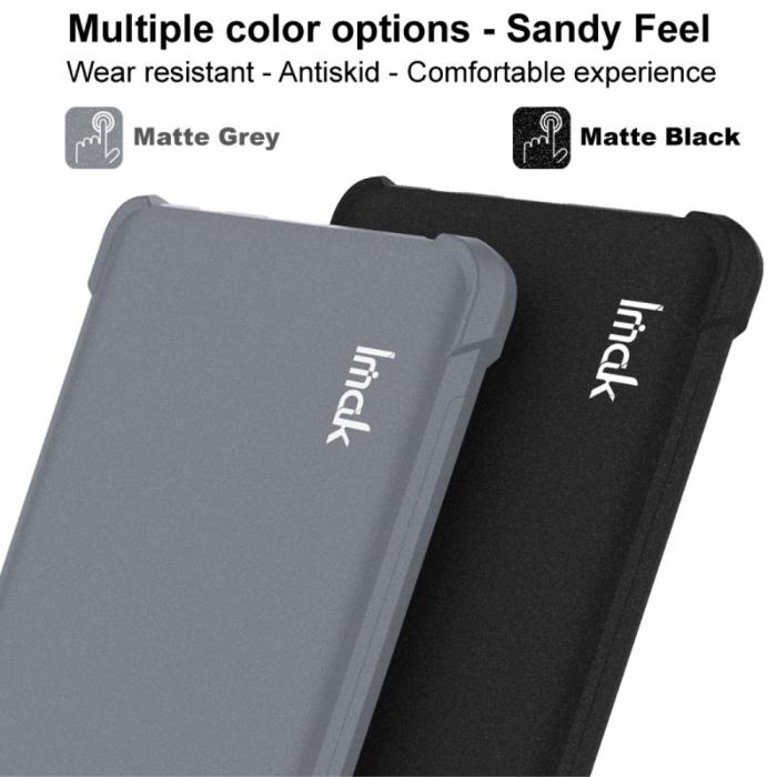 Bild 6, IMAK IMAK Sony Xperia Pro-I Skal Shockproof TPU + Skärmskydd Matt Grå - Teknikhallen.se