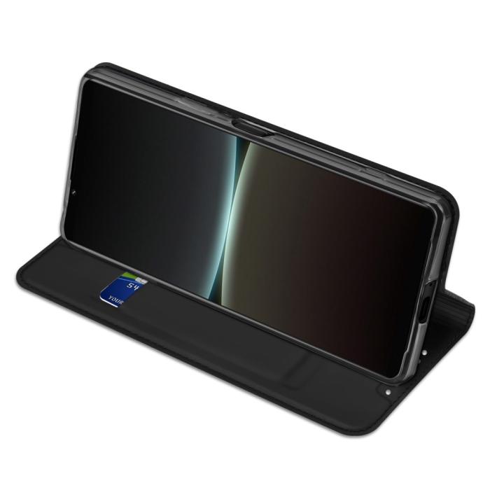Bild 3, DUX DUCIS DUX DUCIS Sony Xperia 5 IV Fodral Skin Pro Svart - Teknikhallen.se