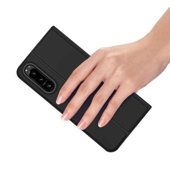 Bild 5, DUX DUCIS DUX DUCIS Sony Xperia 5 IV Fodral Skin Pro Svart - Teknikhallen.se