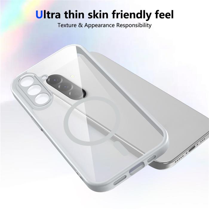 Bild 2,  Samsung Galaxy A27 5G Skal TPU Magsafe Grå/Transparent - Teknikhallen.se