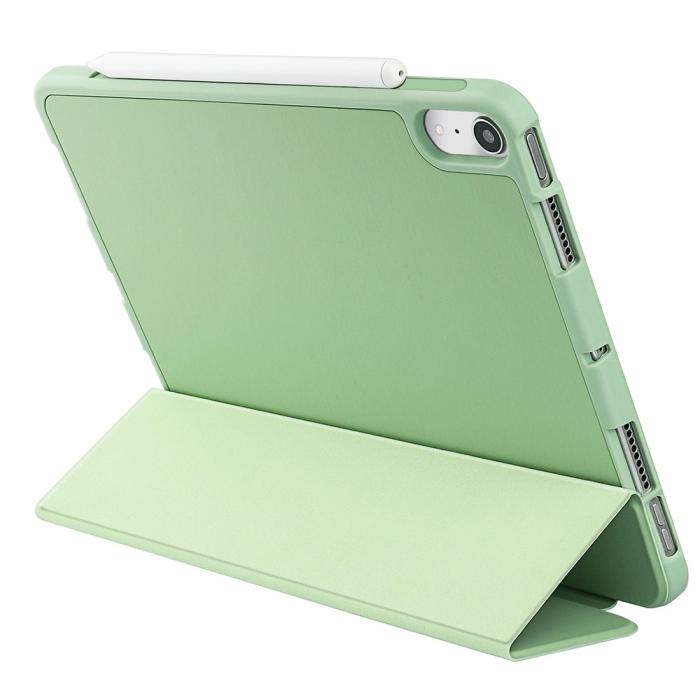 Bild 4,  iPad Mini 2024/2021 Fodral Tri-Fold Pennhållare Grön - Teknikhallen.se
