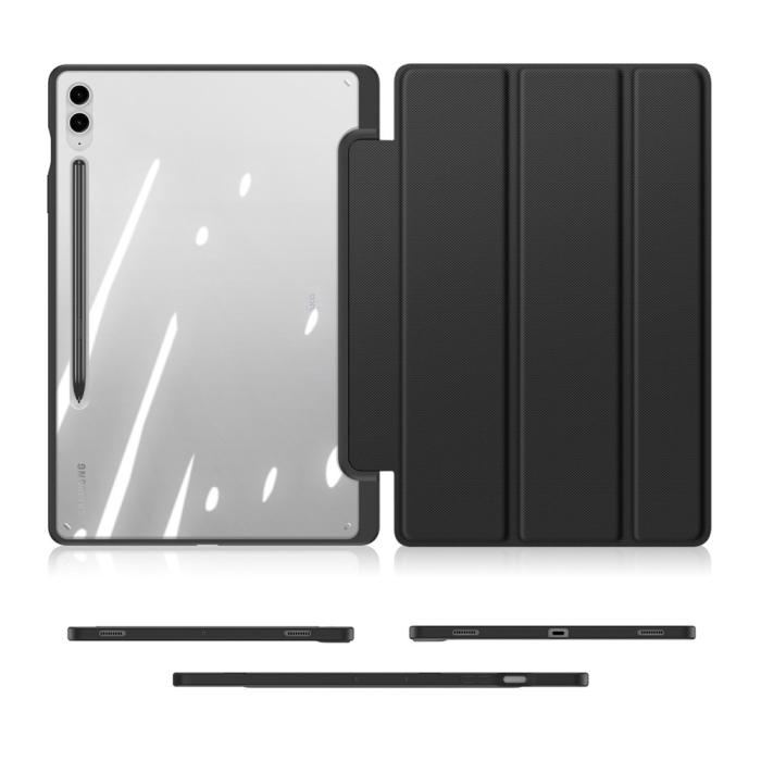 Bild 4, DUX DUCIS DUX DUCIS Galaxy Tab S9 FE Plus Fodral TOBY Hybrid Svart - Teknikhallen.se