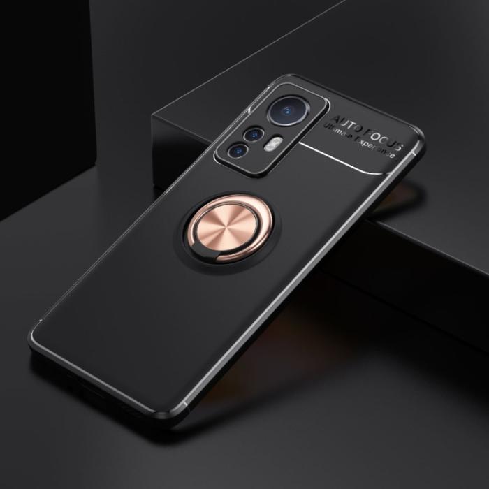 Bild 2,  Xiaomi 12 Skal Ring Svart/Roséguld - Teknikhallen.se
