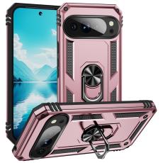  Google Pixel 11 Pro XL Skal Hybrid Kickstand Ros&eacute;guld - Teknikhallen.se