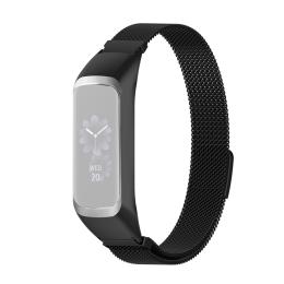  Samsung Galaxy Fit 2 Metall Armband Milanese Loop Svart - Teknikhallen.se