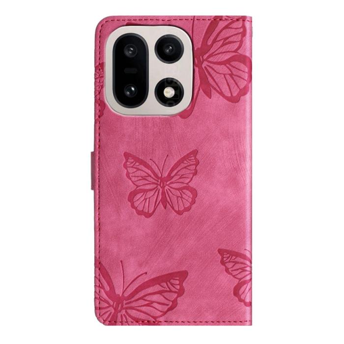 Bild 2,  OnePlus 15 Fodral Med Fjäril Tryck Rosa - Teknikhallen.se
