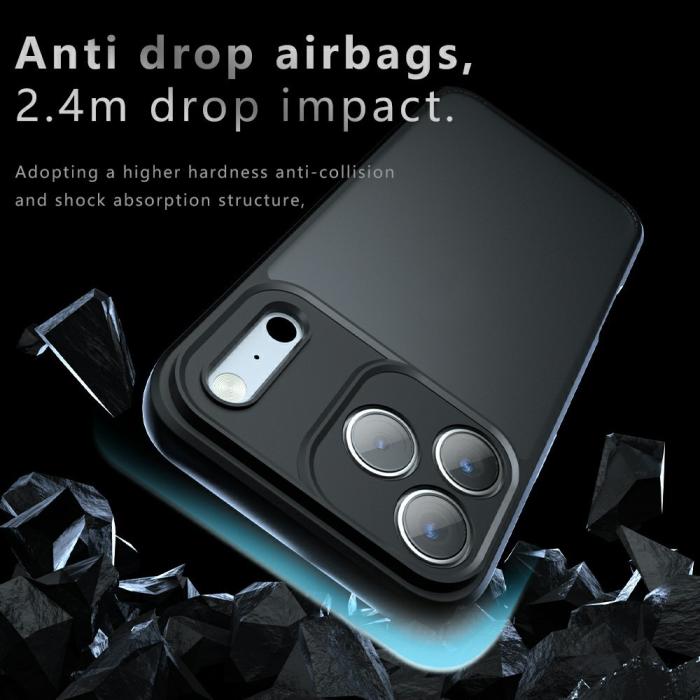 Bild 4,  iPhone 17 Pro Max Skal Hybrid Svart - Teknikhallen.se