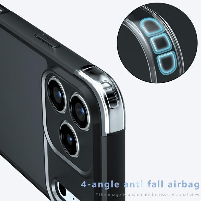 Bild 5,  iPhone 17 Pro Max Skal Hybrid Svart - Teknikhallen.se