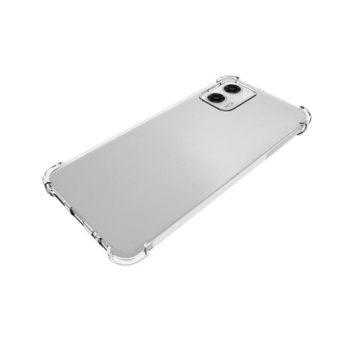 Bild 3,  Motorola Moto G73 5G Skal Shockproof TPU Transparent - Teknikhallen.se