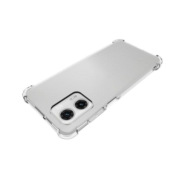 Bild 5,  Motorola Moto G73 5G Skal Shockproof TPU Transparent - Teknikhallen.se