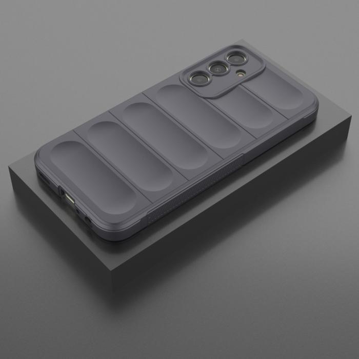 Bild 3,  Samsung Galaxy A25 5G Skal Magic Shield TPU Mörk Grå - Teknikhallen.se