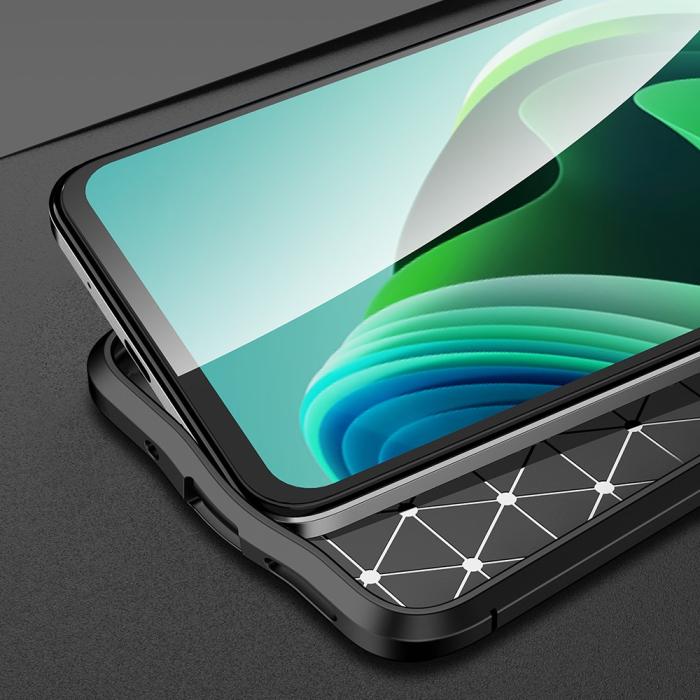 Bild 5,  Xiaomi Redmi 10 5G Skal Litchi Textur Blå - Teknikhallen.se
