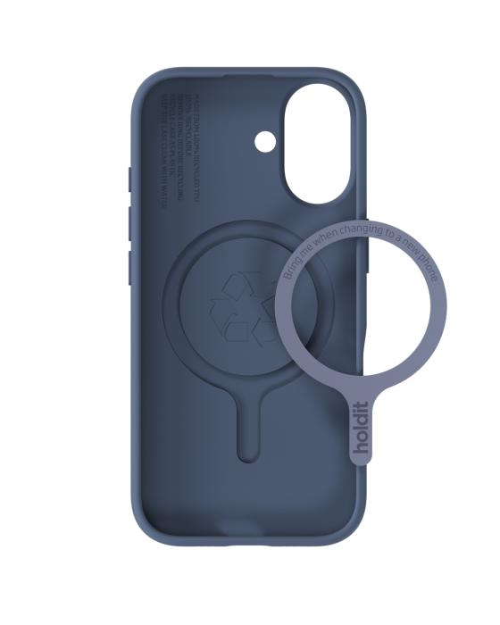 Bild 4, holdit holdit iPhone 17 Mobilskal Soft MagSafe Pacific Blue - Teknikhallen.se