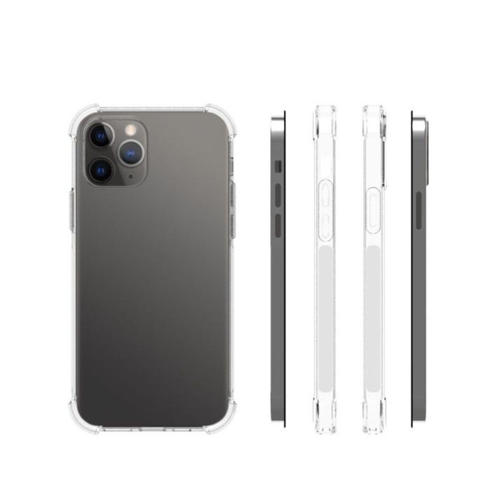 Bild 5,  iPhone 12 Pro Max - Shockproof Transparent TPU Skal - Teknikhallen.se
