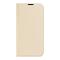 DUX DUCIS iPhone 13 Pro Max - DUX DUCIS Skin Pro Läder Fodral - Guld - Teknikhallen.se