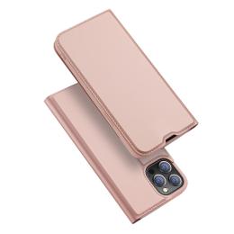 DUX DUCIS iPhone 13 Pro Max - DUX DUCIS Skin Pro Läder Fodral - Roséguld - Teknikhallen.se