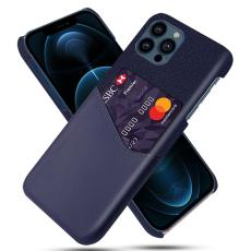KSQ iPhone 13 Pro Max - KSQ Skal Med Kortfack - Bl&aring; - Teknikhallen.se