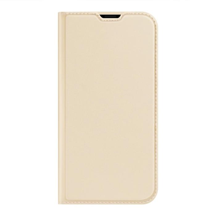 Bild 2, DUX DUCIS iPhone 13 Pro Max - DUX DUCIS Skin Pro Läder Fodral - Guld - Teknikhallen.se