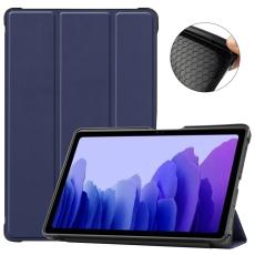  Samsung Galaxy Tab A7 10.4 Fodral Shockproof Tri-Fold M&ouml;rk Bl&aring; - Teknikhallen.se