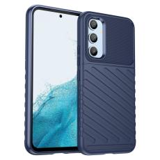  Samsung Galaxy A54 5G Skal Twill Textur Bl&aring; - Teknikhallen.se