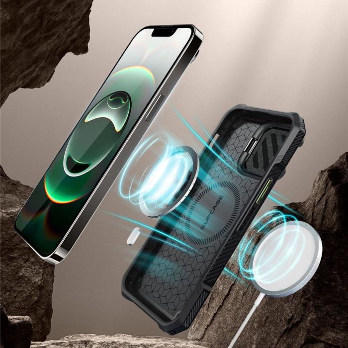 Bild 4, Supcase Supcase iPhone 17e / 16e Skal MagSafe UB XT Guldan - Teknikhallen.se
