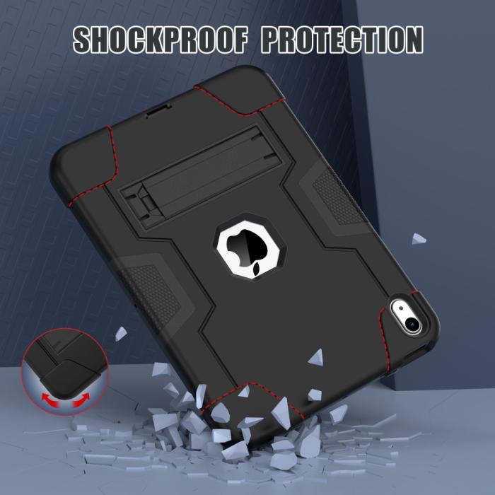 Bild 6,  iPad 11 2025 / 10.9 2022 Shockproof Hybrid Skal Med Kickstand - Teknikhallen.se