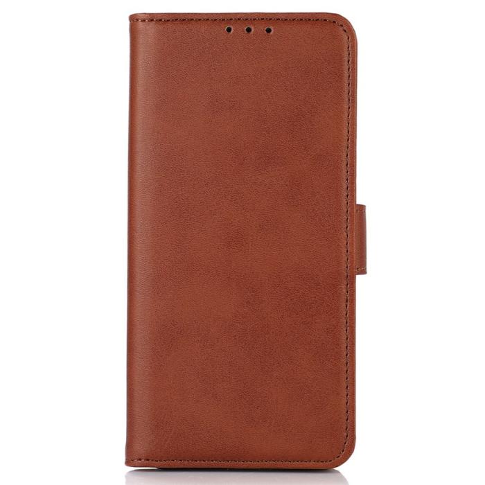 Bild 6,  Sony Xperia 1 VII Plånboksfodral Läder Brun - Teknikhallen.se