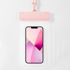  Vattent&auml;t telefonv&auml;ska IPX8 Med Rem F&ouml;r 7.2 tums Telefon Rosa - Teknikhallen.se