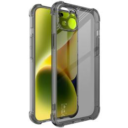 IMAK IMAK iPhone 15 Skal Shockproof TPU Tonad Svart - Teknikhallen.se