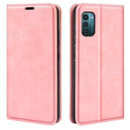  Nokia G11 / G21 Fodral Flip Skin Touch Rosa - Teknikhallen.se