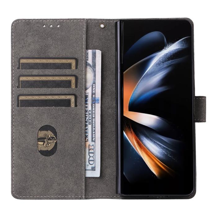 Bild 2,  Galaxy Z Fold 6 Fodral RFID Läder Svart - Teknikhallen.se