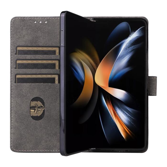 Bild 3,  Galaxy Z Fold 6 Fodral RFID Läder Svart - Teknikhallen.se