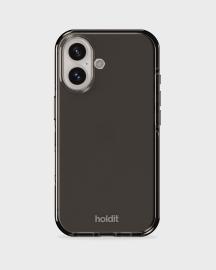 holdit holdit iPhone 16 Mobilskal Seethru Svart - Teknikhallen.se