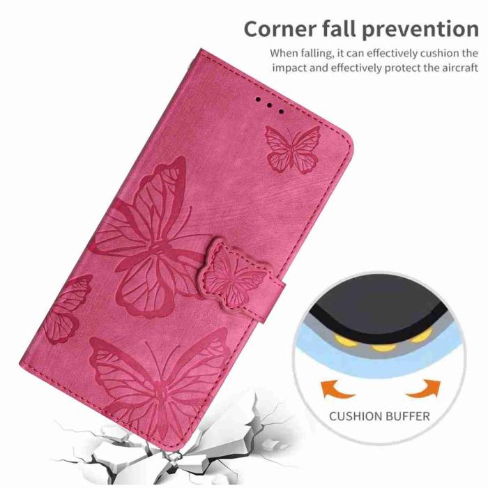 Bild 6,  OnePlus 15 Fodral Med Fjäril Tryck Rosa - Teknikhallen.se