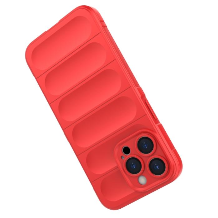 Bild 5,  iPhone 15 Pro Max Skal Magic Shield Vinröd - Teknikhallen.se