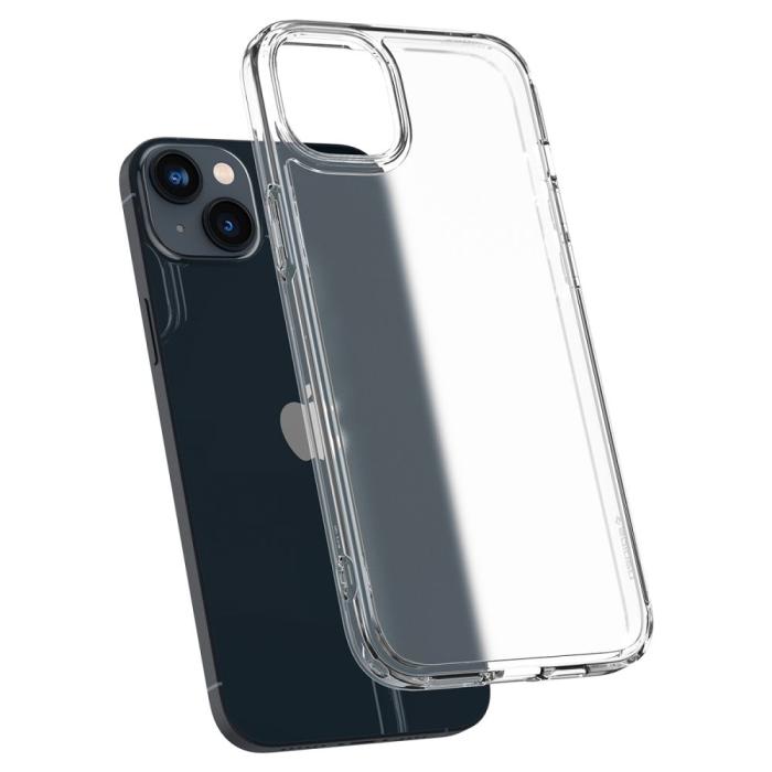 Bild 6, Spigen Spigen iPhone 14 Skal Ultra Hybrid Frostad Transparent - Teknikhallen.se