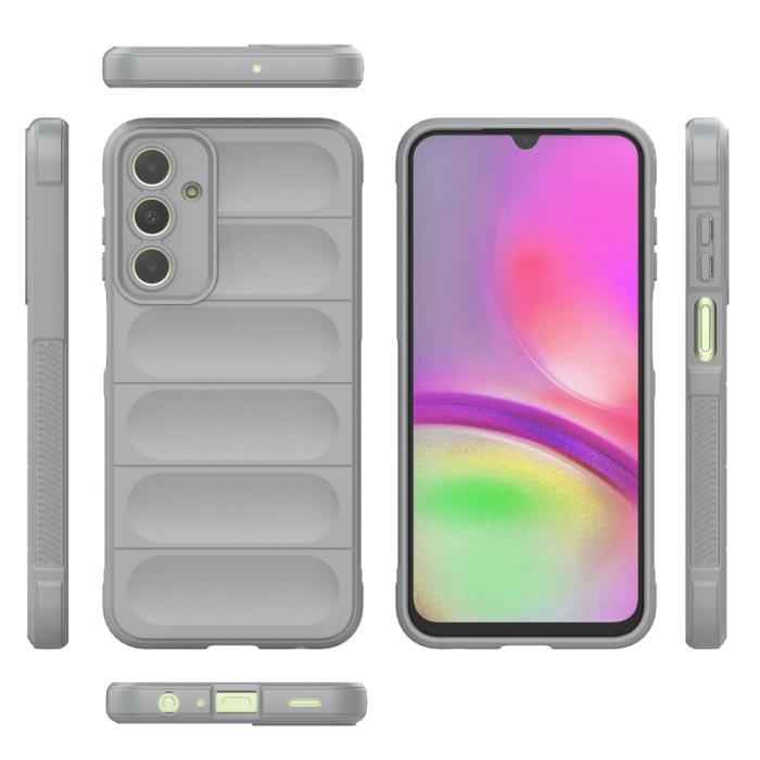 Bild 2,  Samsung Galaxy A25 5G Skal Magic Shield TPU Ljus Grå - Teknikhallen.se
