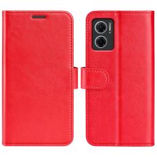  Xiaomi Redmi 10 5G Fodral Crazy Horse L&auml;der R&ouml;d - Teknikhallen.se