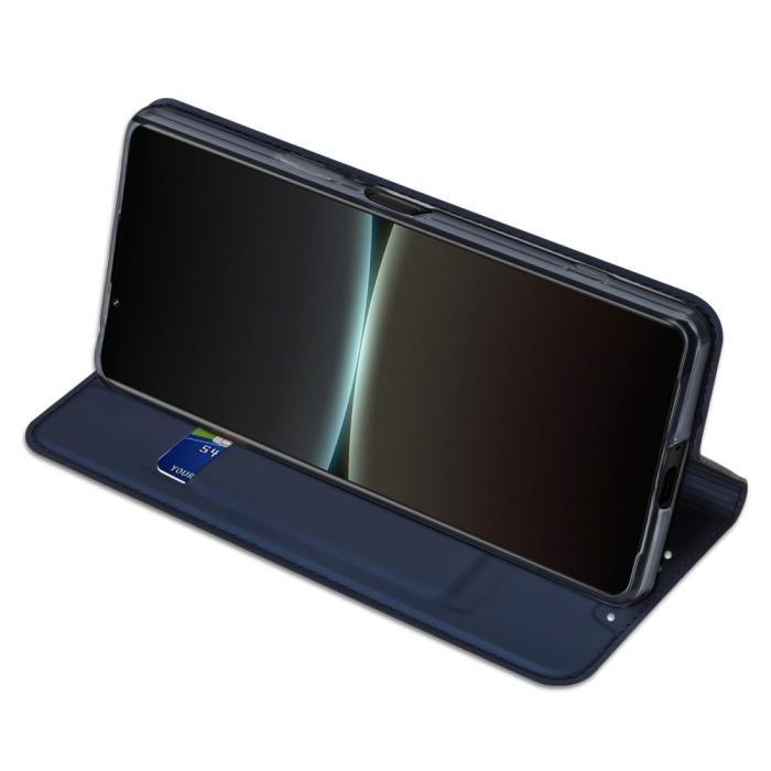 Bild 3, DUX DUCIS DUX DUCIS Sony Xperia 5 IV Fodral Skin Pro Blå - Teknikhallen.se