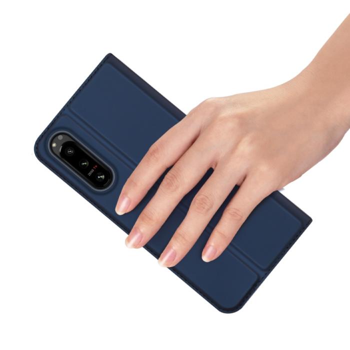 Bild 5, DUX DUCIS DUX DUCIS Sony Xperia 5 IV Fodral Skin Pro Blå - Teknikhallen.se