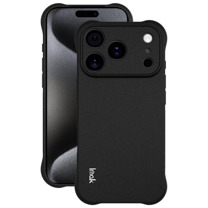 Bild 2, IMAK IMAK iPhone 17 Pro Skal TPU AirBag Shockproof Svart - Teknikhallen.se