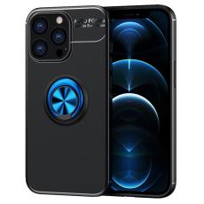  iPhone 13 Pro Max - Ring Skal - Svart/Bl&aring; - Teknikhallen.se