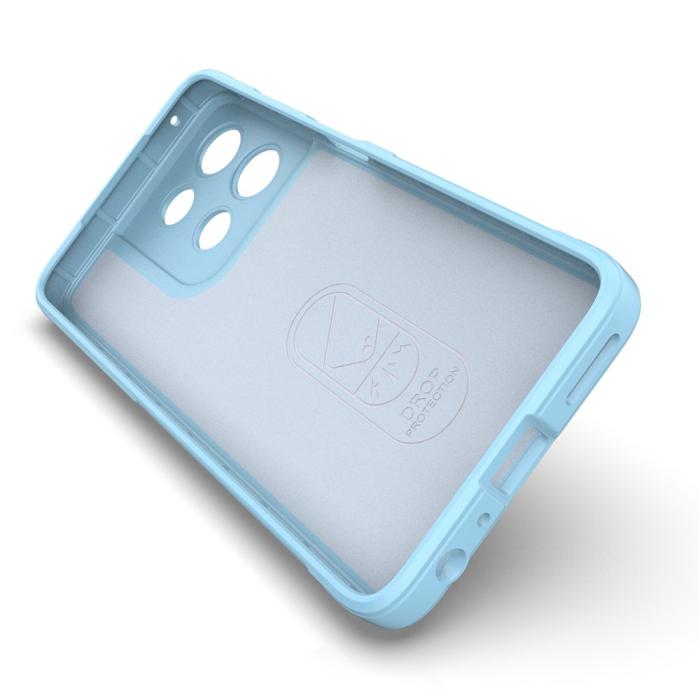 Bild 3,  Motorola Moto G56 5G Skal Magic Shield Blå - Teknikhallen.se