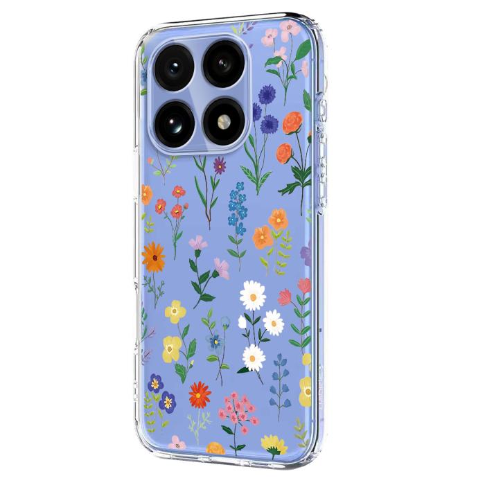 Bild 2,  Xiaomi 15T Skal Med Tryck Blommor - Teknikhallen.se