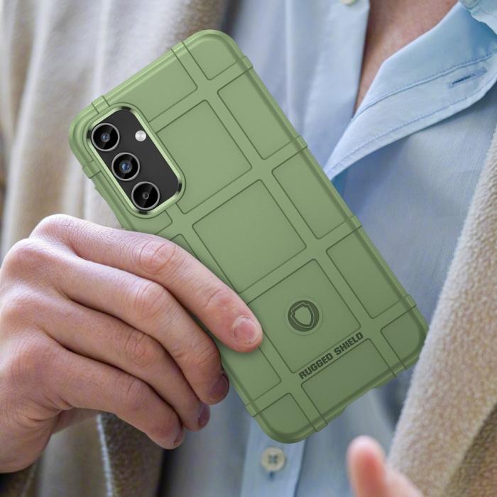 Bild 6,  Samsung Galaxy A15 5G Skal Robust Grön - Teknikhallen.se