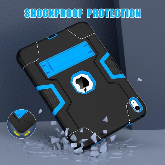 Bild 6,  iPad 11 2025 / 10.9 2022 Shockproof Hybrid Skal Med Kickstand - Teknikhallen.se