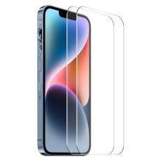 ENKAY ENKAY iPhone 15 2-PACK Sk&auml;rmskydd H&auml;rdat Glas - Teknikhallen.se